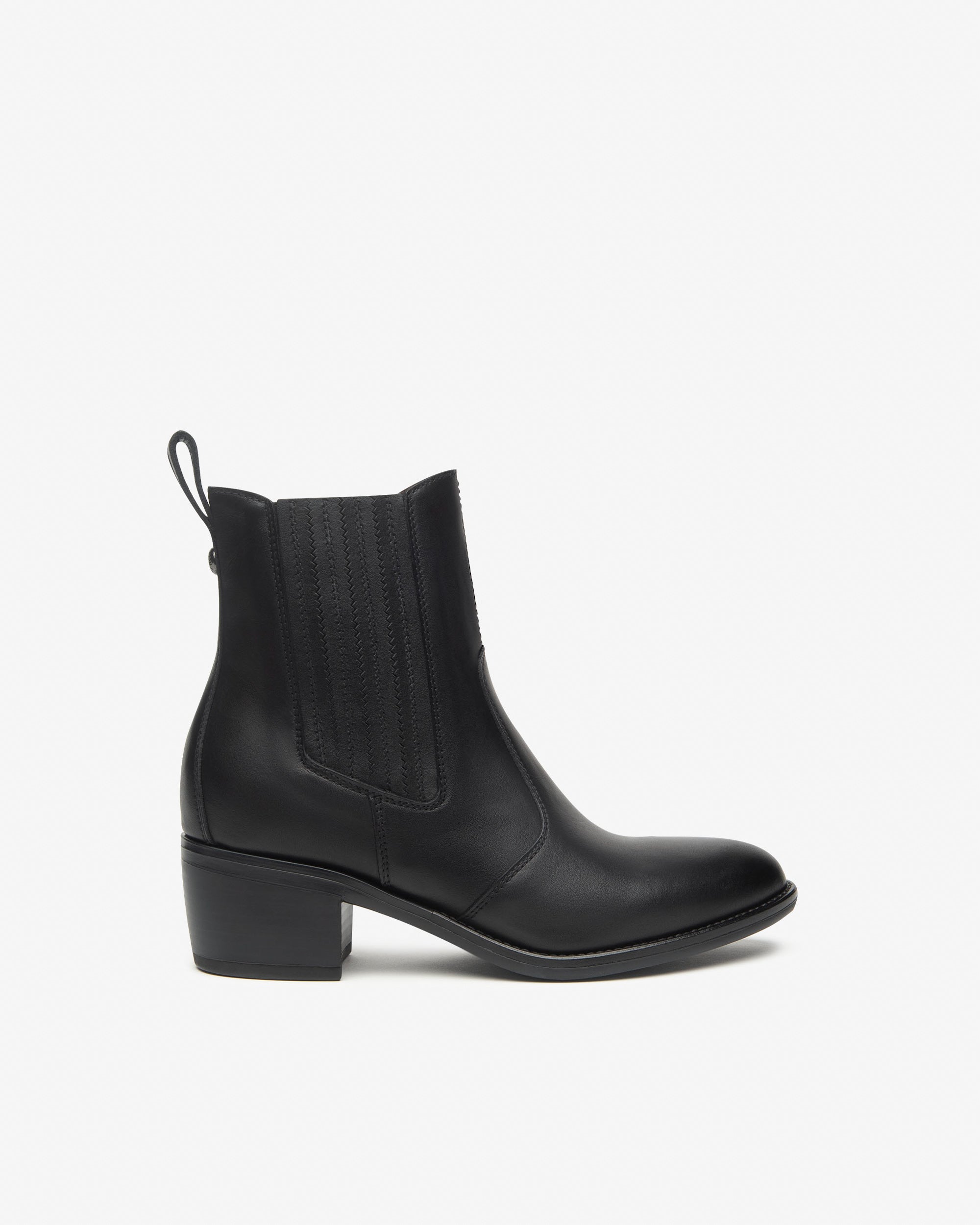  Bottines Chelsea en cuir pour femmes