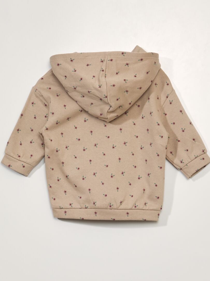 Hoodiejurk - BEIGE