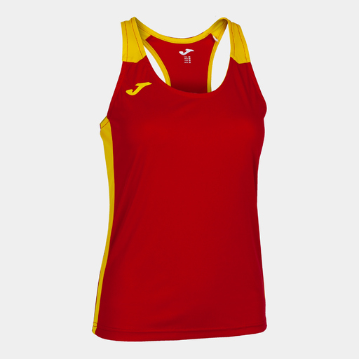  Camiseta Tirantes Joma Record Ii Rojo Amarillo