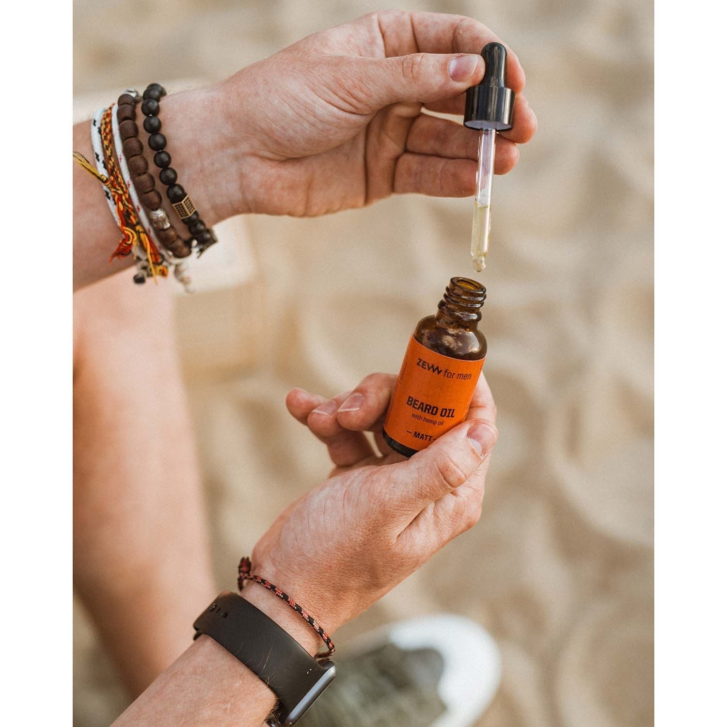 Zew for men Beard Oil Matt Hemp Oil
