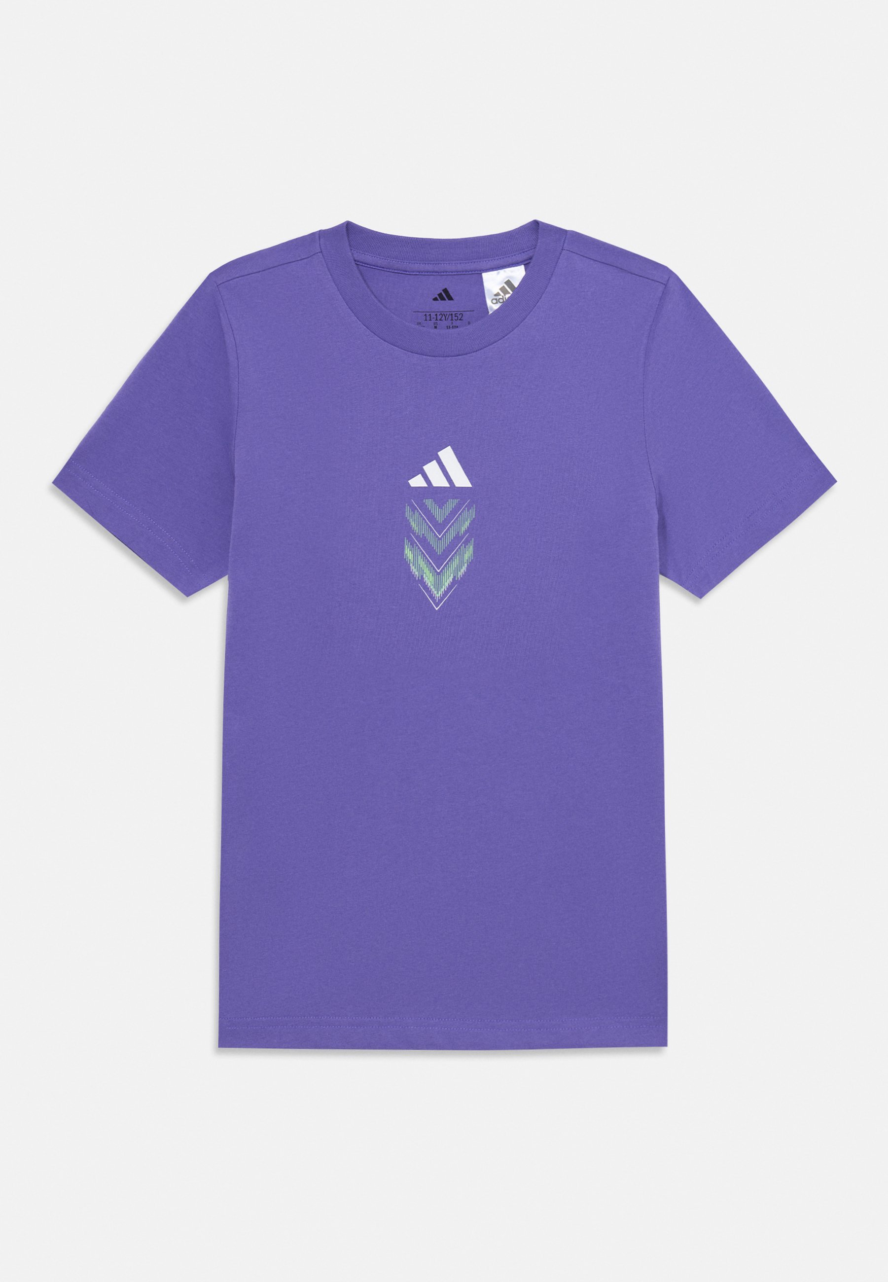 adidas Performance SIGN UNISEX - T-shirt met print - Purple Rush