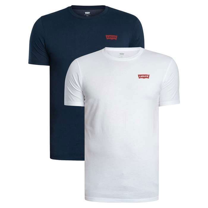Pacote com 2 camisetas slim de gola redonda - Levi's