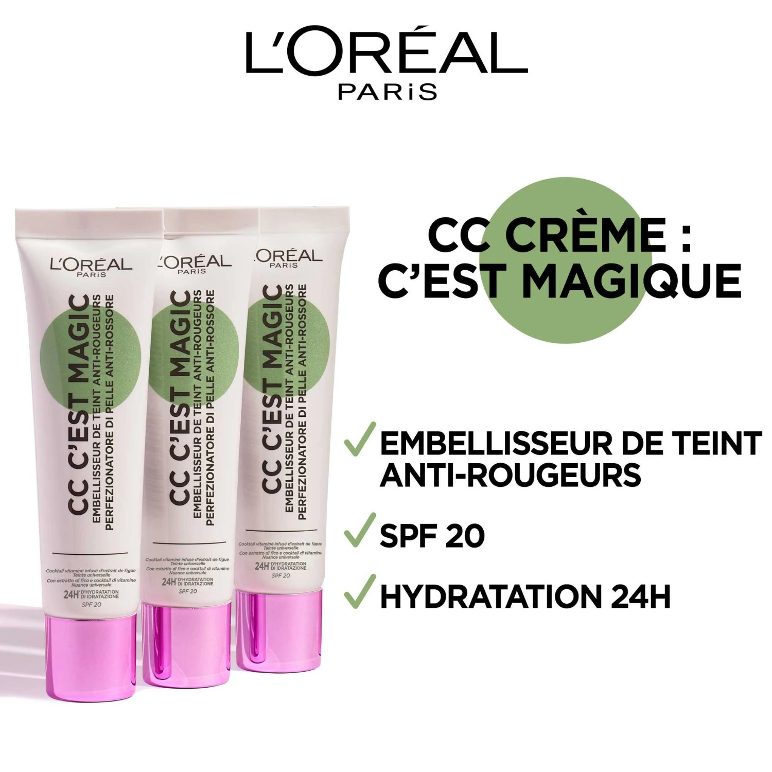 L’Oréal Paris Magic CC crème teinte universelle