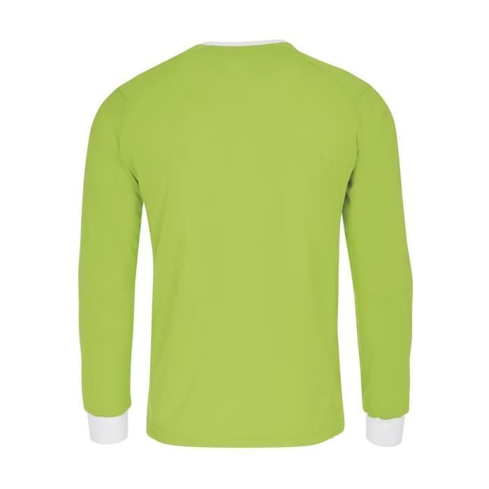 Maglia a maniche lunghe Errea Lennox Junior - Verde fluorescente/Bianco - Multisport - Bambino - Ragazzo