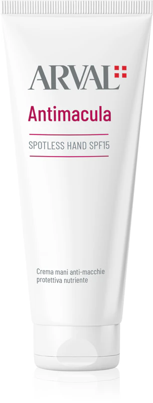 Creme nutritivo para mãos Arval Antimacula Spotless Hand FPS 15