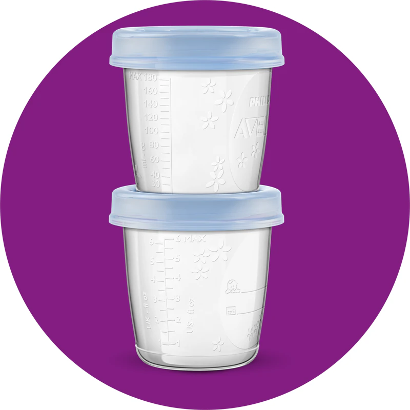 Copo Philips Avent VIA SCF619/05 com tampa