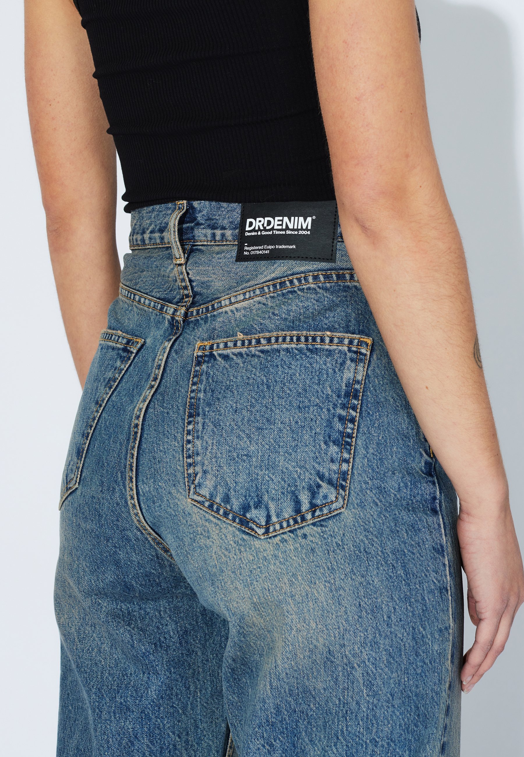 Dr.Denim ECHO - Rechte jeans - Stray Sky Peach
