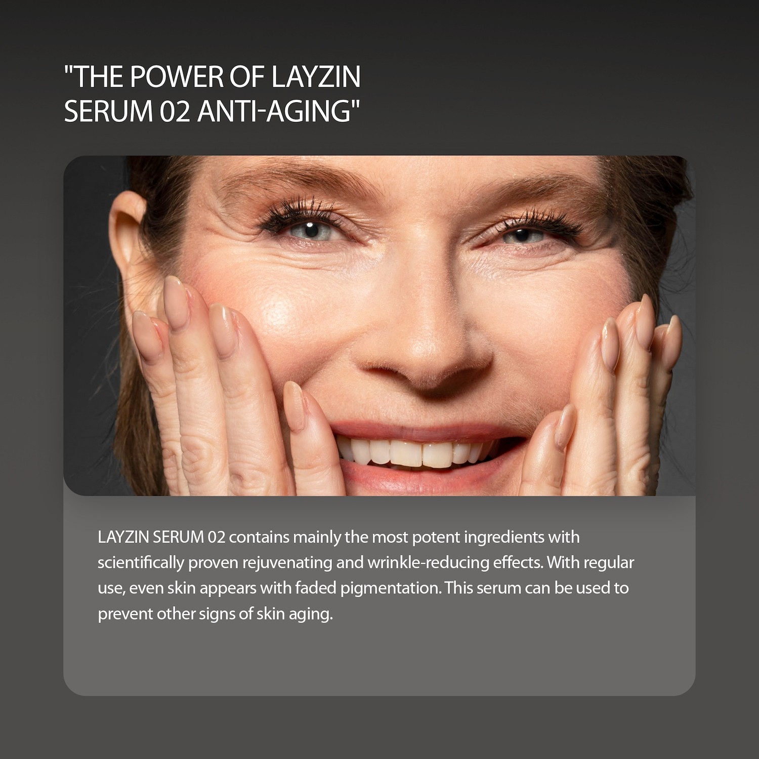 LAYZIN Sérum proti starnutiu SERUM 02 – Sérum proti starnutiu s retinolom – 30 ml