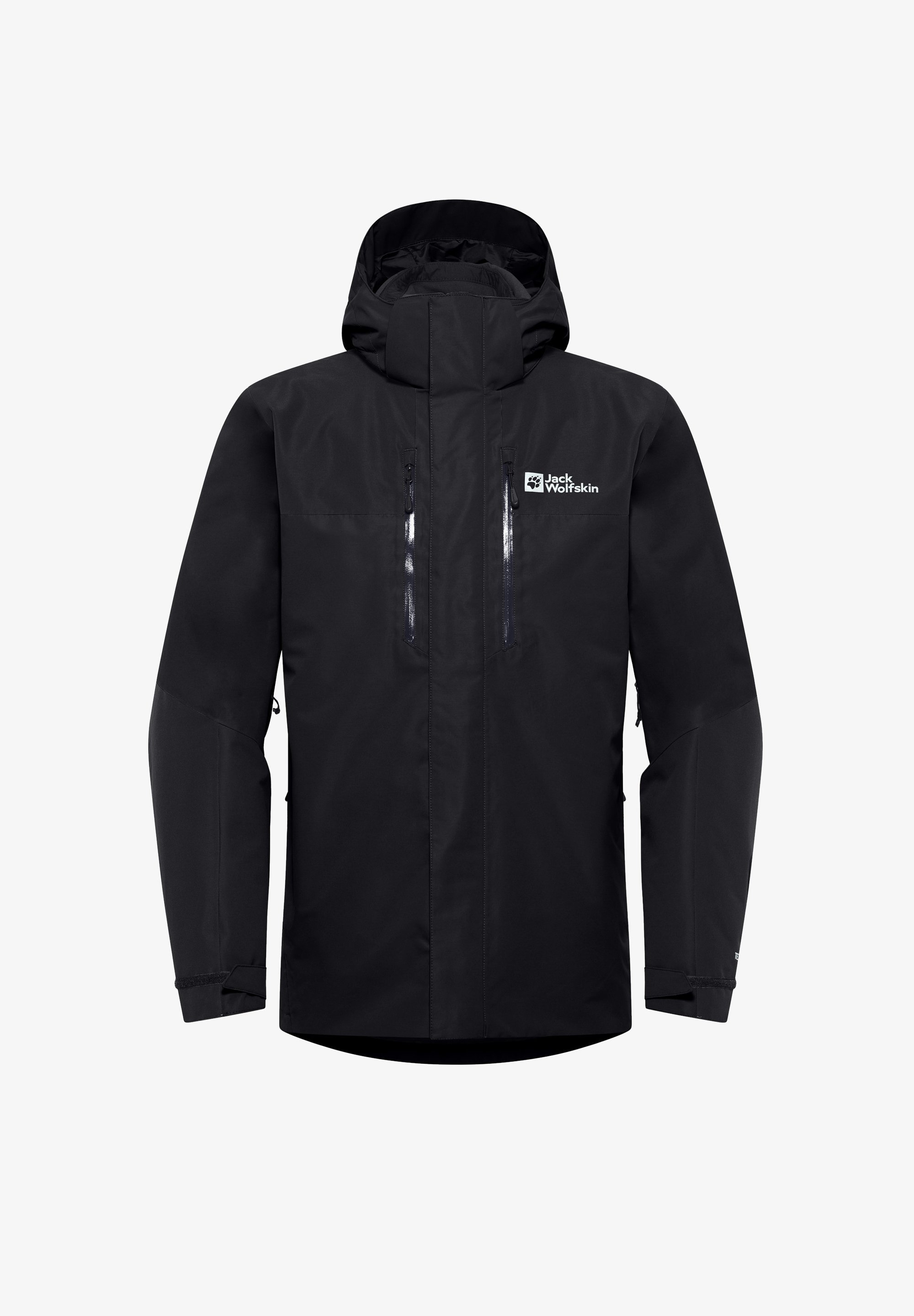 Jack Wolfskin JASPER 3-in-1 - Waterdichte jas - zwart