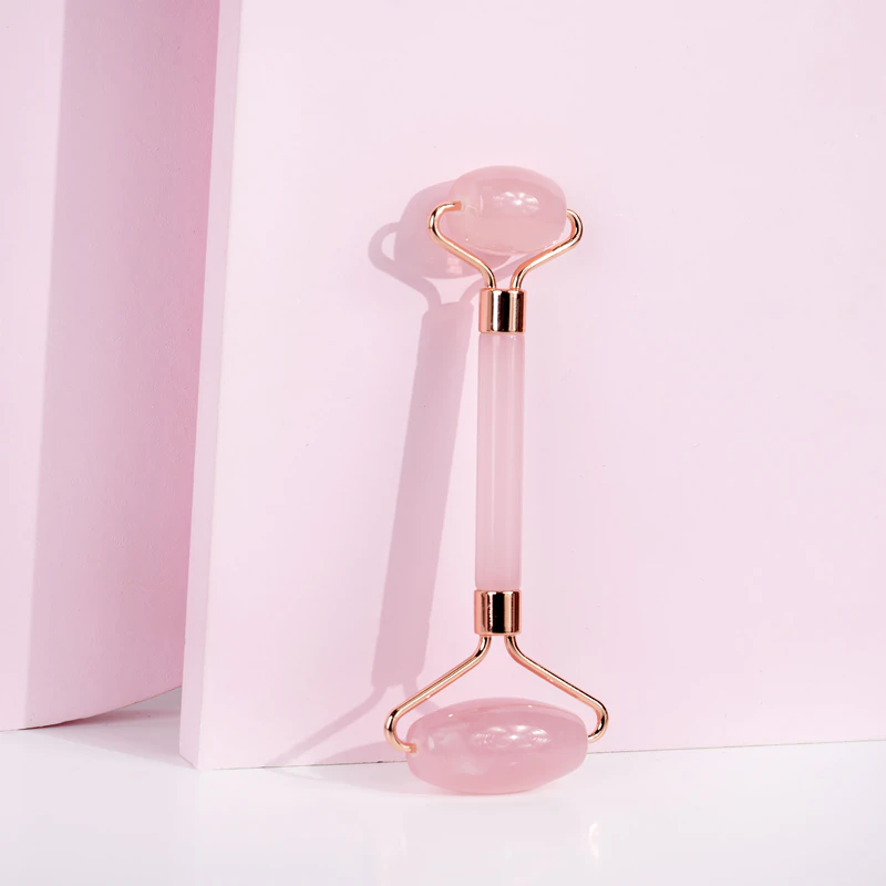 Brushworks Resin Rose Roller & Gua Sha Huidverzorgingsset