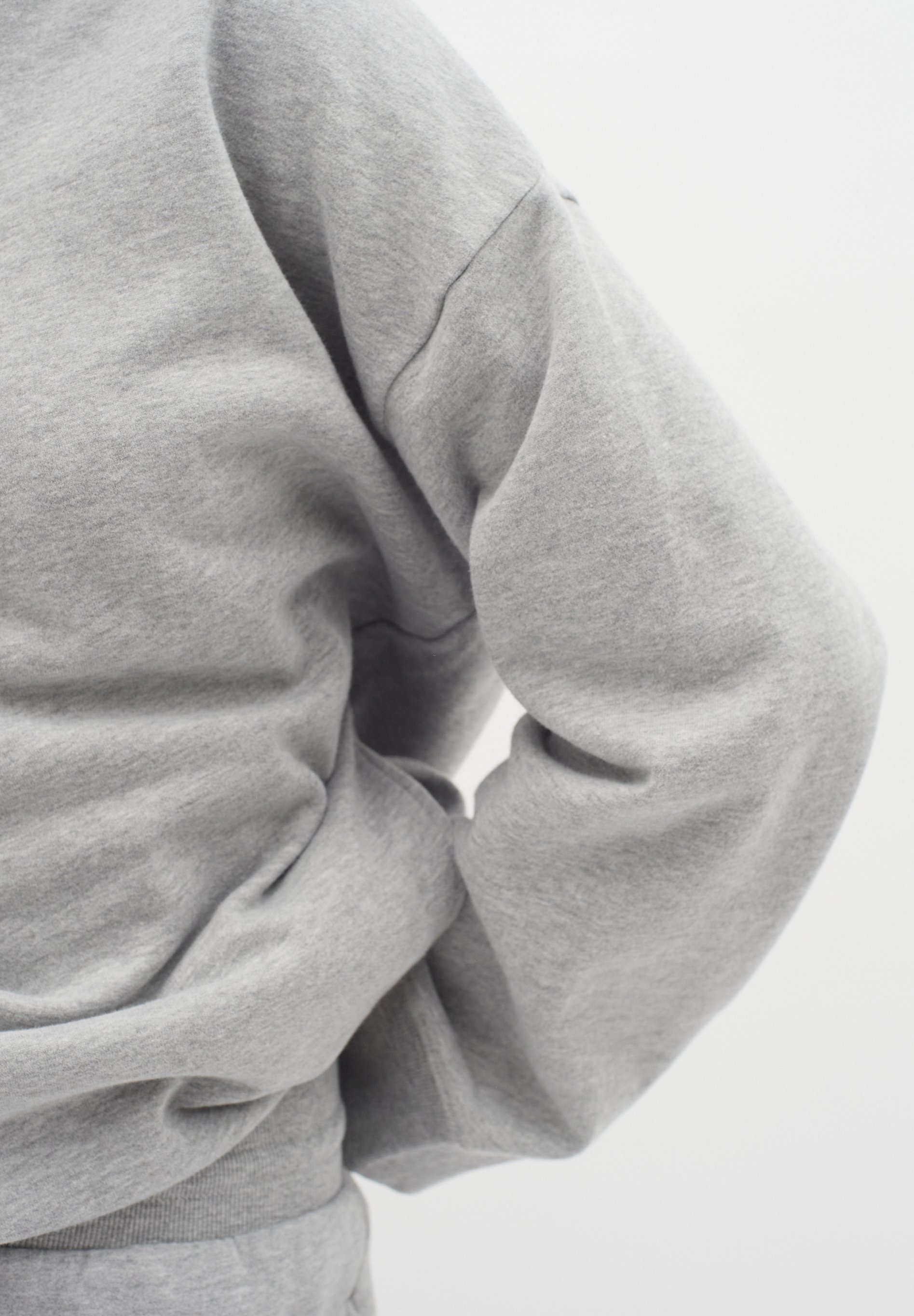Felpa con cappuccio InWear LANE BASE - grigio chiaro mélange