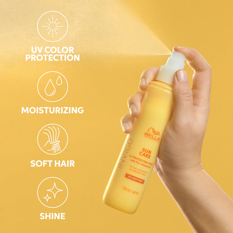 Spray hidratante Wella Professionals Invigo Sun para cabelos expostos ao sol