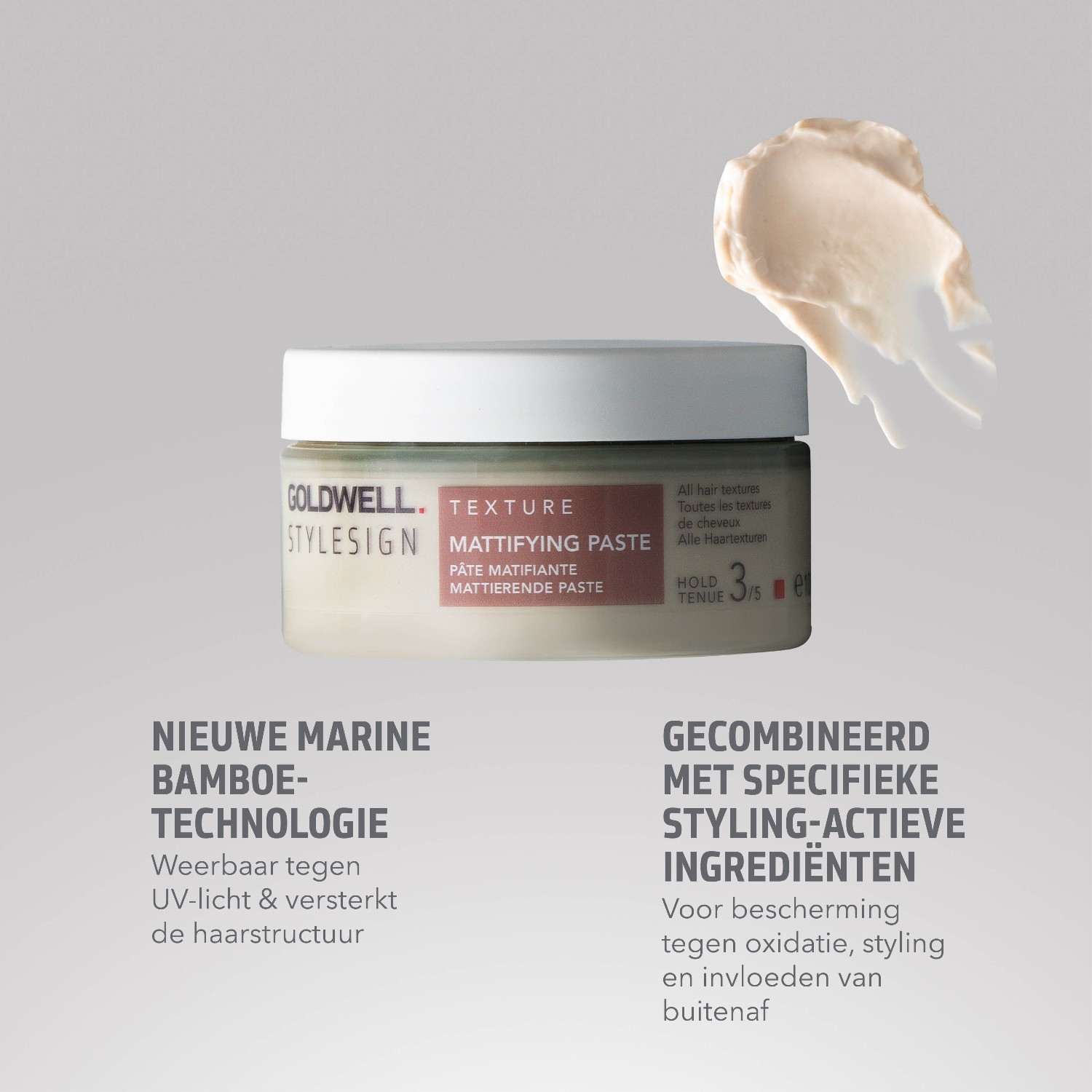 „Goldwell Stylesign“ matinį atspalvį suteikianti plaukų želė-pasta, 100 ml