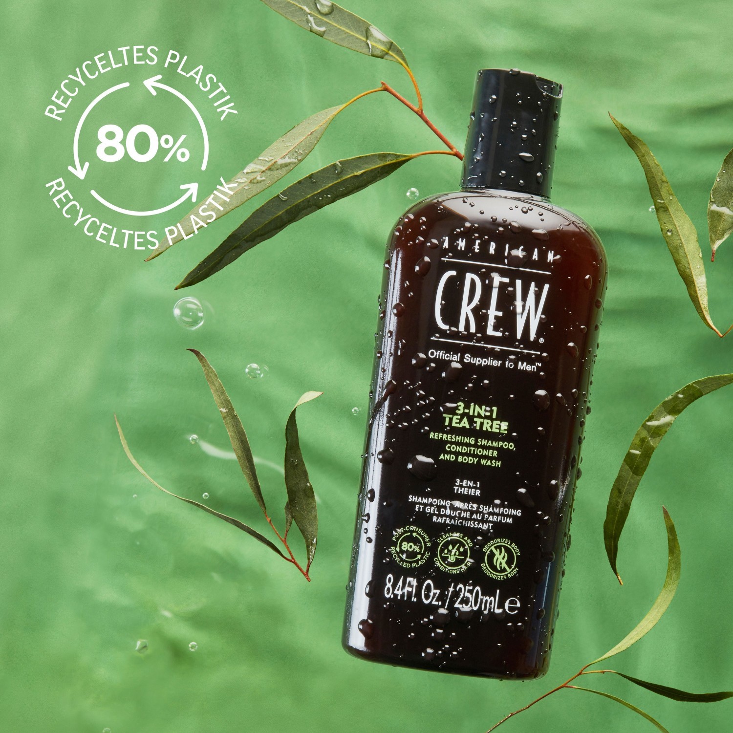 Joico gél na umývanie vlasov a tela, styling a úprava vlasov 2 v 1 s olejom z čajovníka – 450 ml
