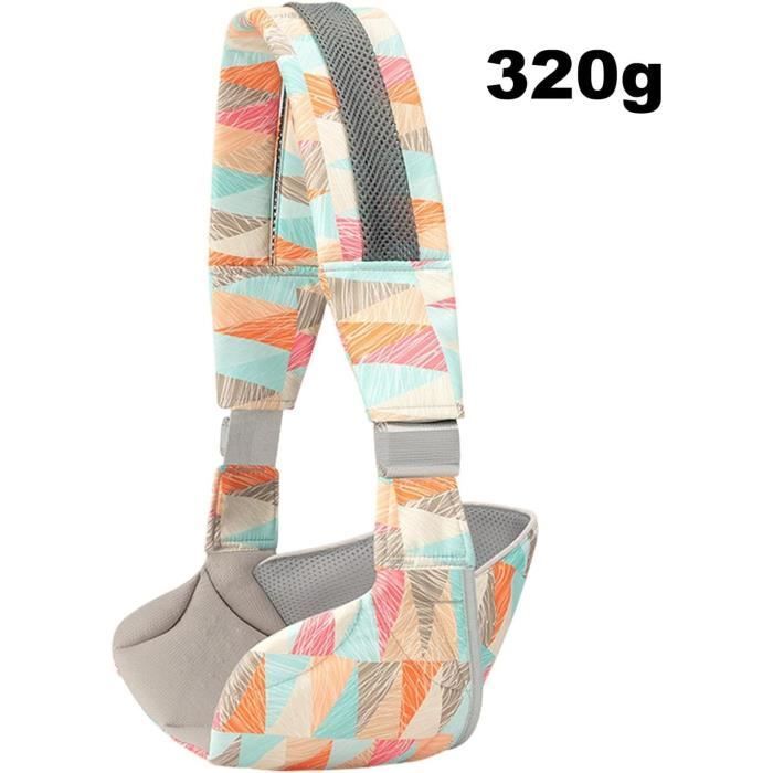 Portabebés, fular portabebés para niños pequeños - Asiento ergonómico para la cadera del bebé - Portabebés ergonómico de un solo hombro