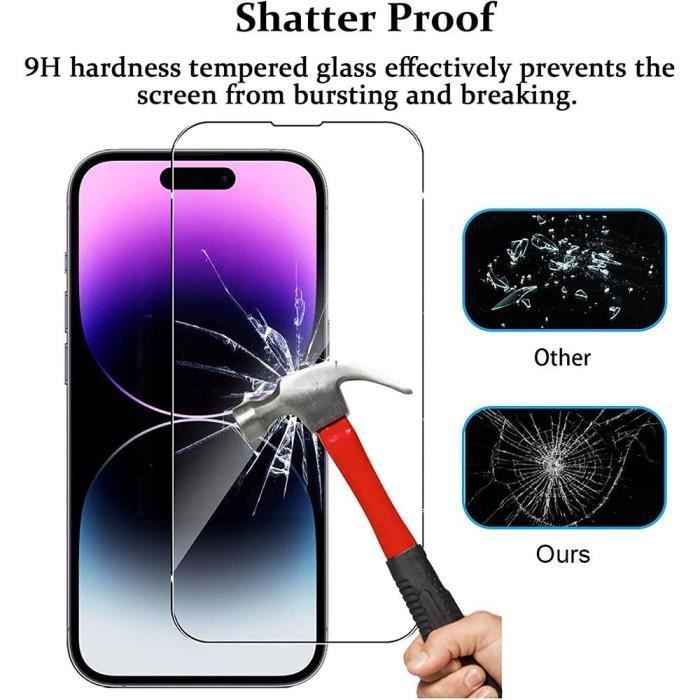 Verre Trempé pour iPhone 14 Pro (6,1