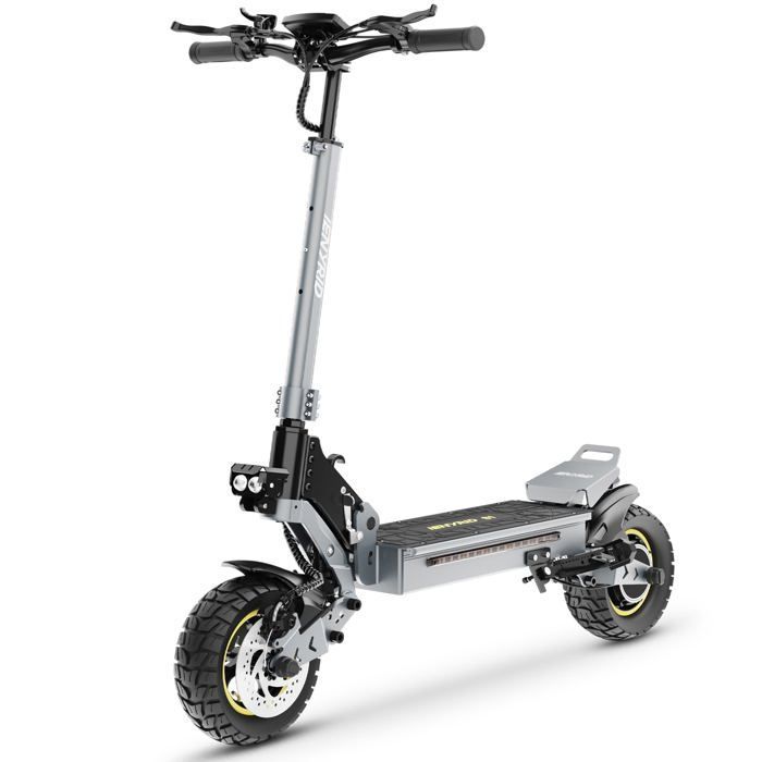 IE-S1 Trottinette Électrique - 800W  48V15Ah Pliable Frein à Disque - Gris