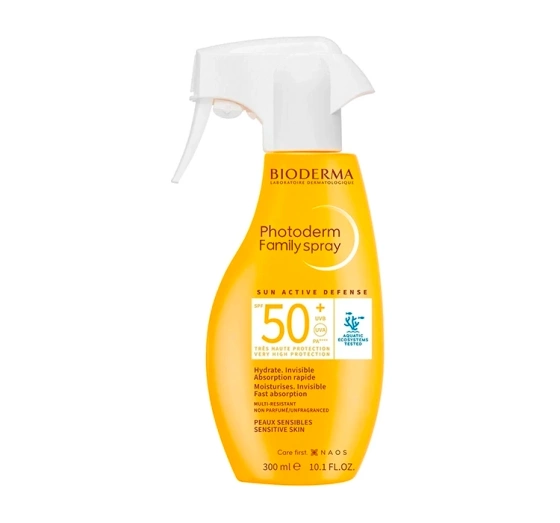 Bioderma Photoderm ochronny spray do twarzy i ciała SPF50  300 ml