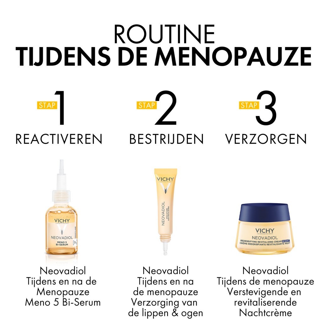 Crema de noche reafirmante y revitalizante Neovadiol de Vichy - 50 ml