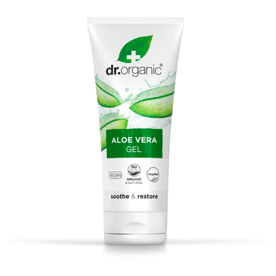 Dr. Organic fugtighedsgel med økologisk aloe vera 200 ml