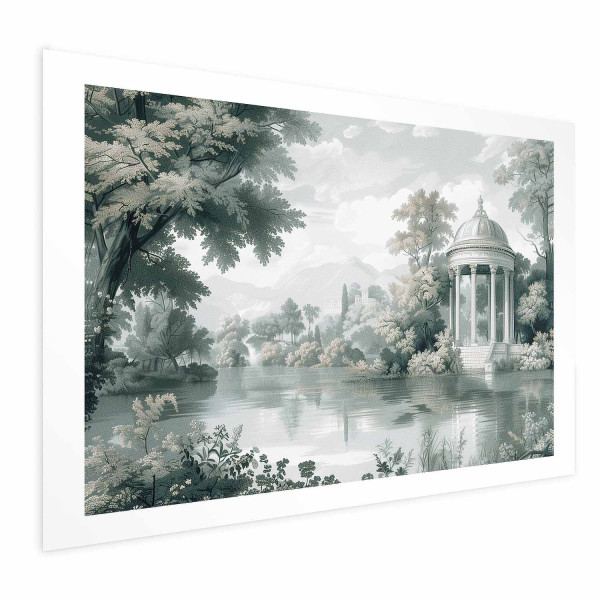 Plakat Pejzaż retro 30x21 cm