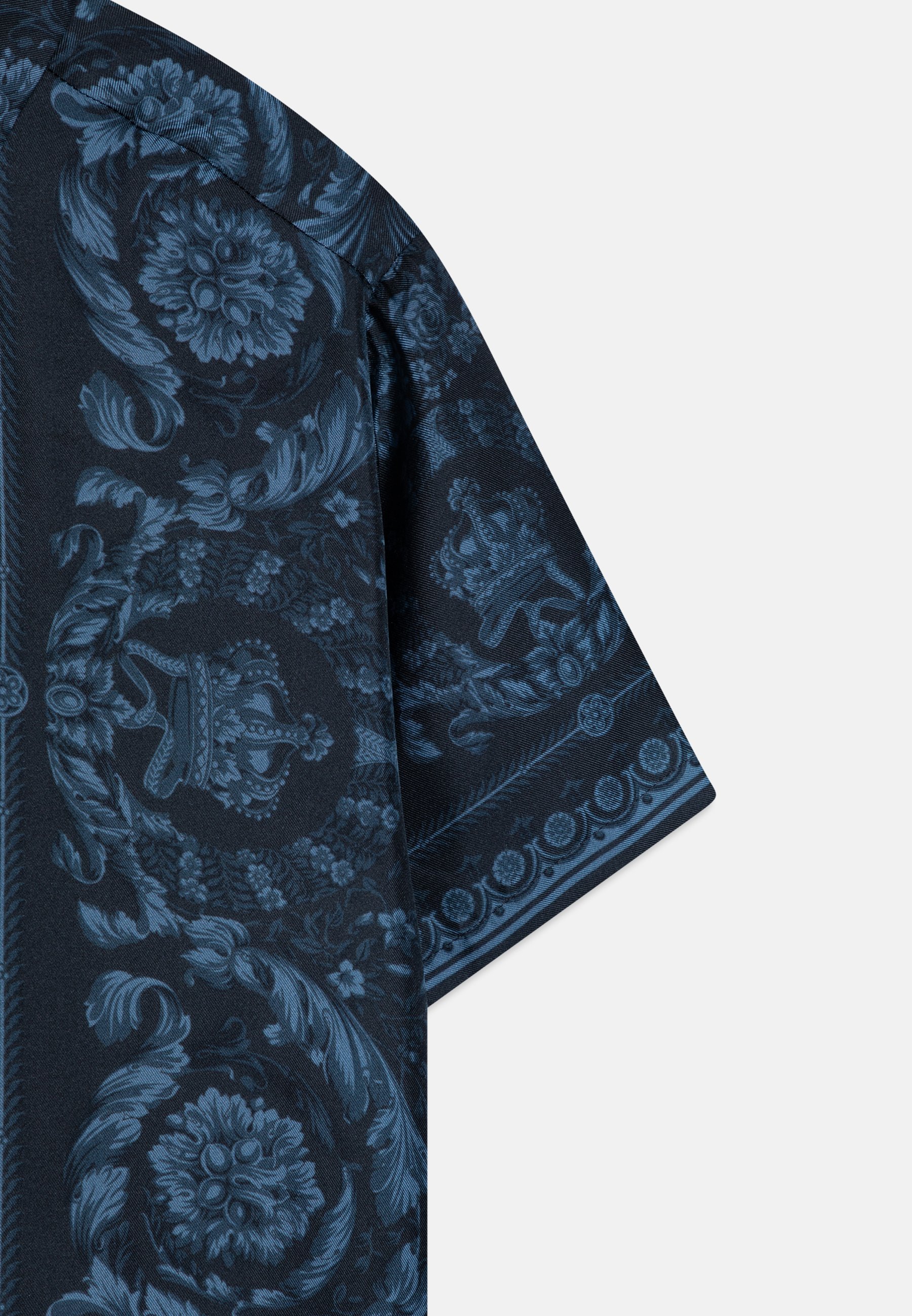 KIDS FOULARD UNISEX - Halenka s knoflíky - black