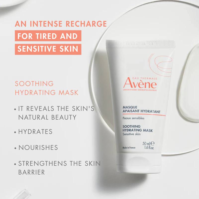 Caixa de presente Avène Hydrance, um conjunto de presente de Natal com hidratação intensiva.
