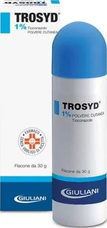 TROSYD Poudre pour la peau Trosyd 1 % 30 g de tioconazole