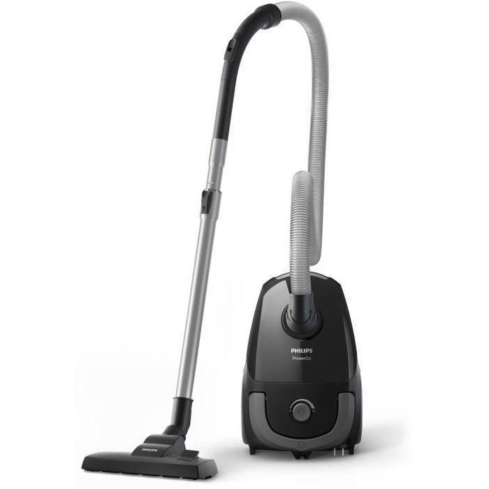 Aspirapolvere con sacchetto - PHILIPS - FC8289/09 - Serie 2000 PowerGo - 900W - 77dB - Grigio antracite
