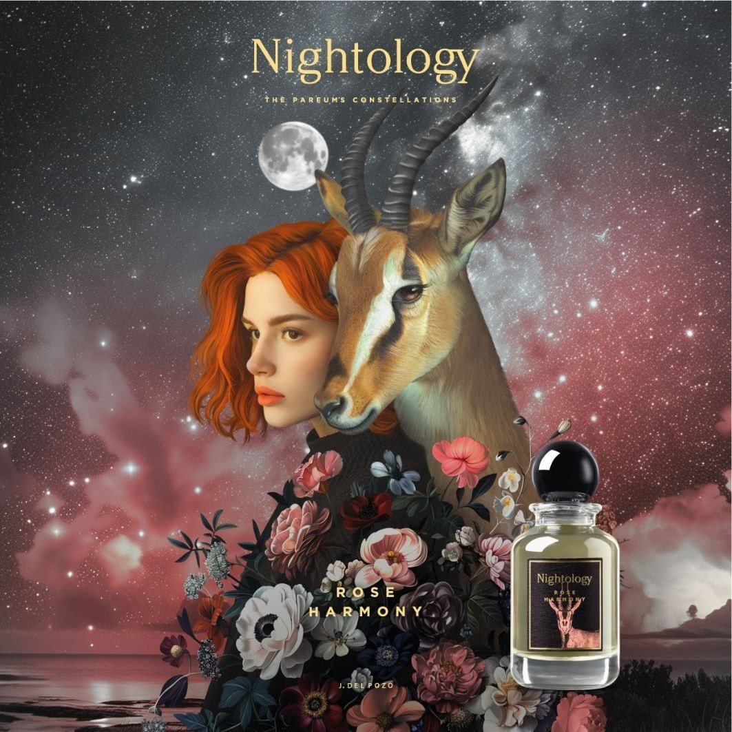 Nightology Rose Harmony parfumuotas vanduo - 100 ml