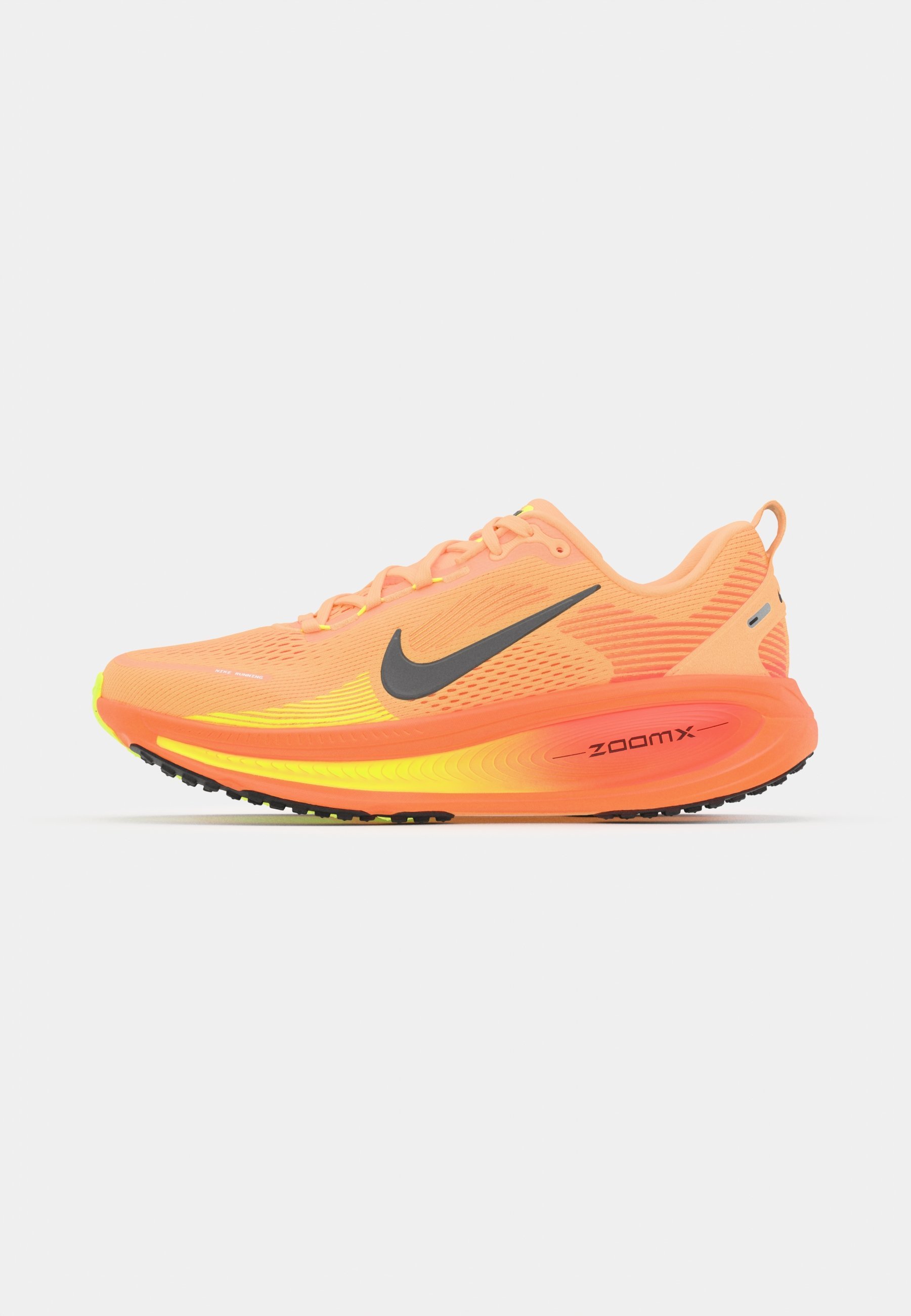 Chaussures de running sur route Nike Performance VOMERO 18 - orange craie/noir/orange vif/volt/rouge hyper