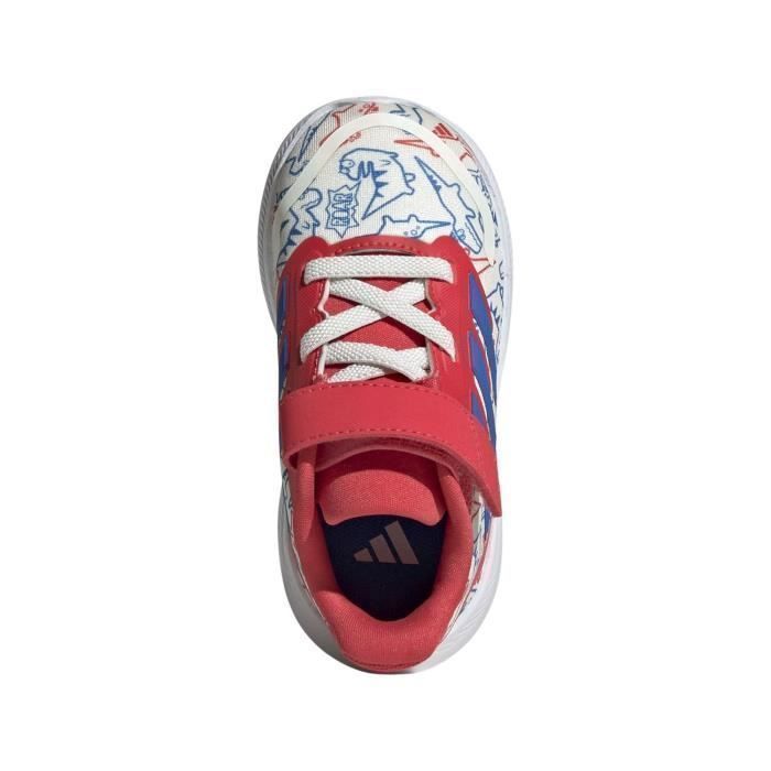 Zapatillas Adidas Runfalcon Dino El I para bebés y niños pequeños, color blanco (JP6168)