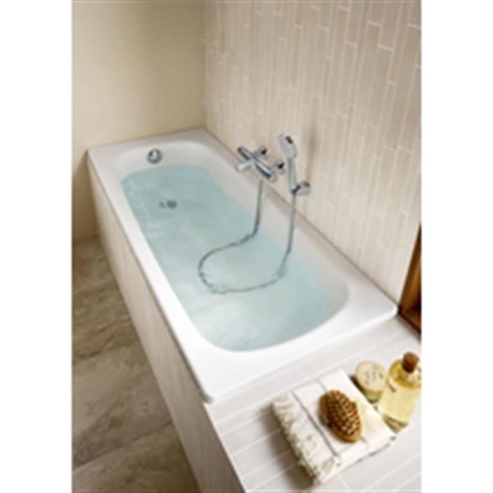 Roca Contesa bathtub, 170x70cm, undrilled, white, ref. A2358K0000