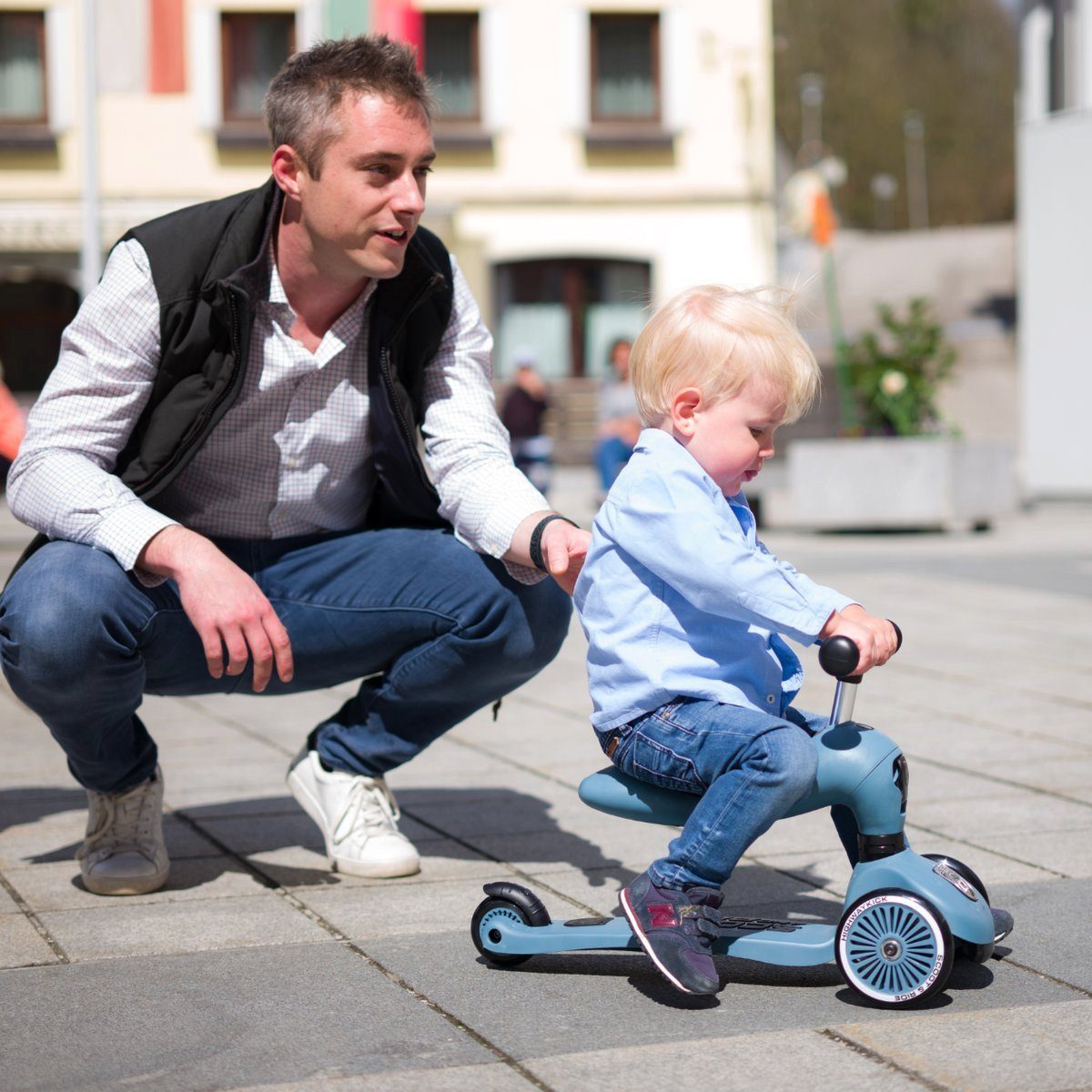Dětské vozidlo Scoot and Ride, chodítko, Highwaykick 1 - chodítko a odrážedlo, chodítko a odrážedlo v jednom