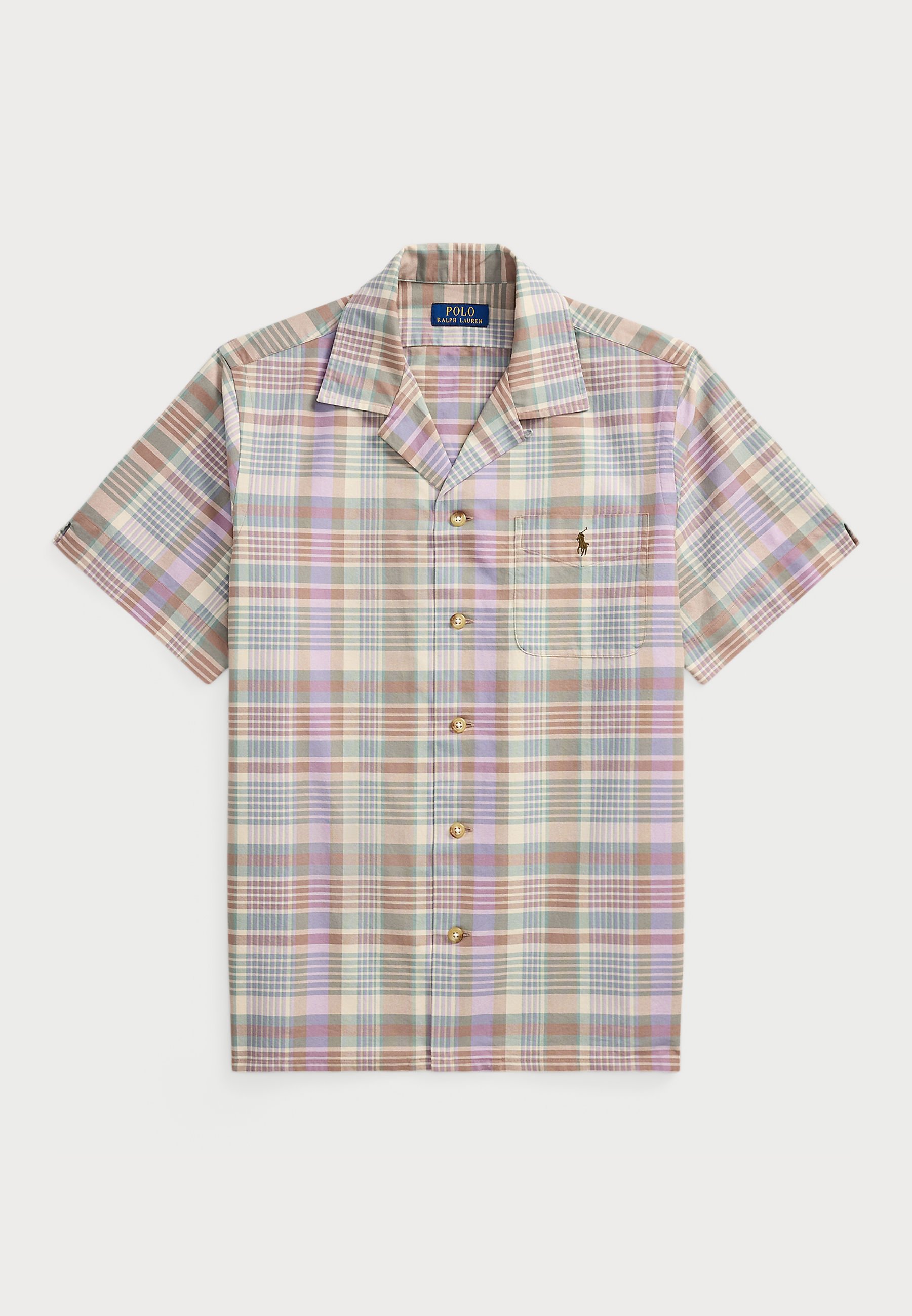 Polo Ralph Lauren shirt met korte mouwen - Shirt - kaki groen multi