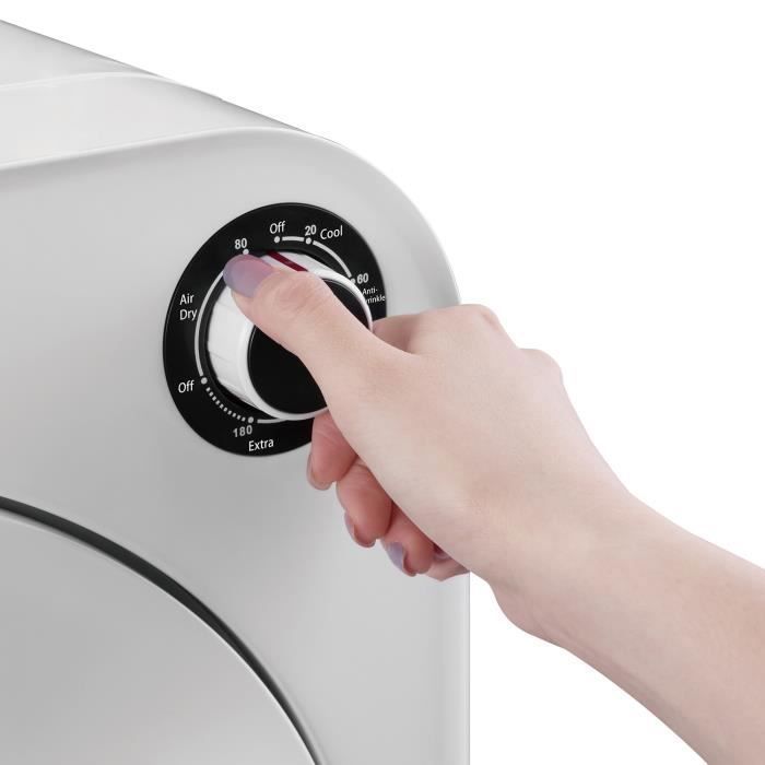 Secadora de roupa elétrica GreenBlue GB405, capacidade de 3 kg, 830 W