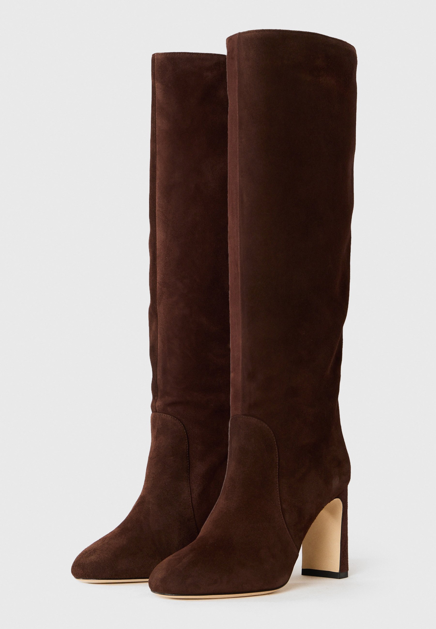Stuart Weitzman BABETTE TUBO - Laarzen met hoge hakken - walnoot