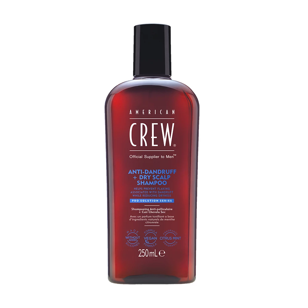 Șampon anti-mătreață + scalp uscat pentru păr și corp 250 ml - American Crew
