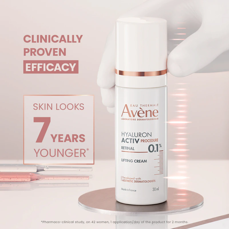 Avène Hyaluron Activ Procedure Lifting Cream Retinal 0,1% creme lifting antirrugas com retinol