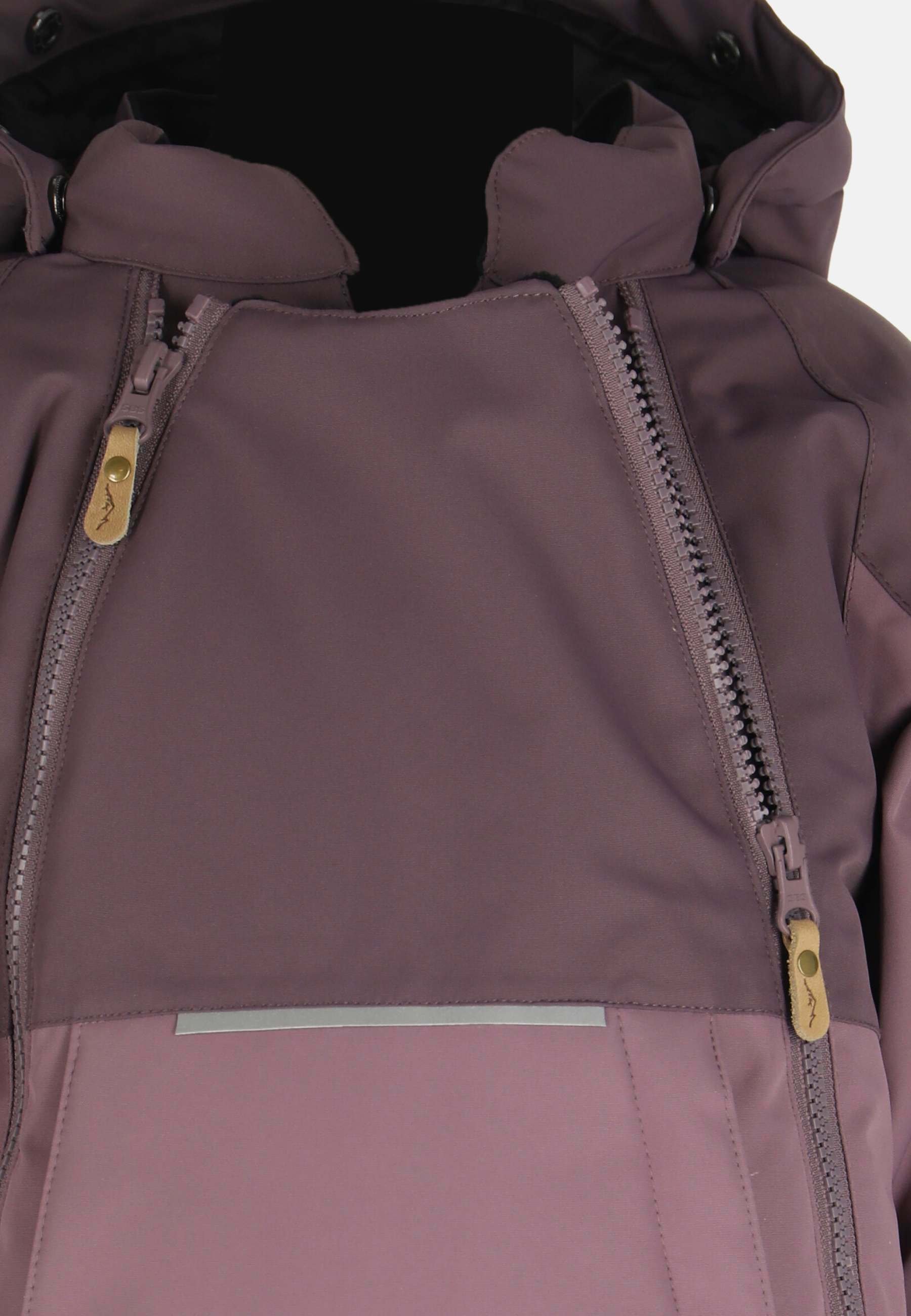 Swedemount HAFJELL OVERALL - Tuta da neve - dk. malva malva pallido