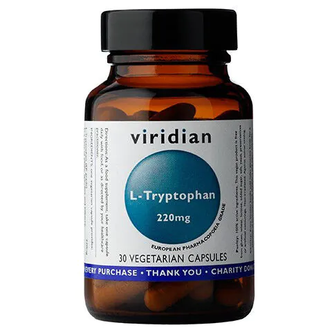 Viridian L-Tryptofan, 30 Kapsułek