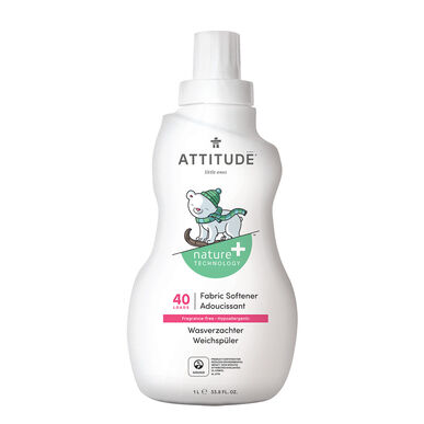 Attitude nestemäinen huuhteluaine vauvanvaatteille, hajusteeton, 1000 ml