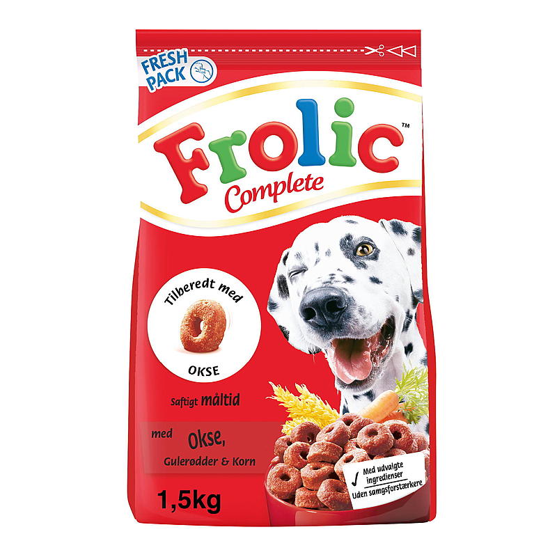 Mars Hunemat 1,5 kg storfekjøtt Frolic