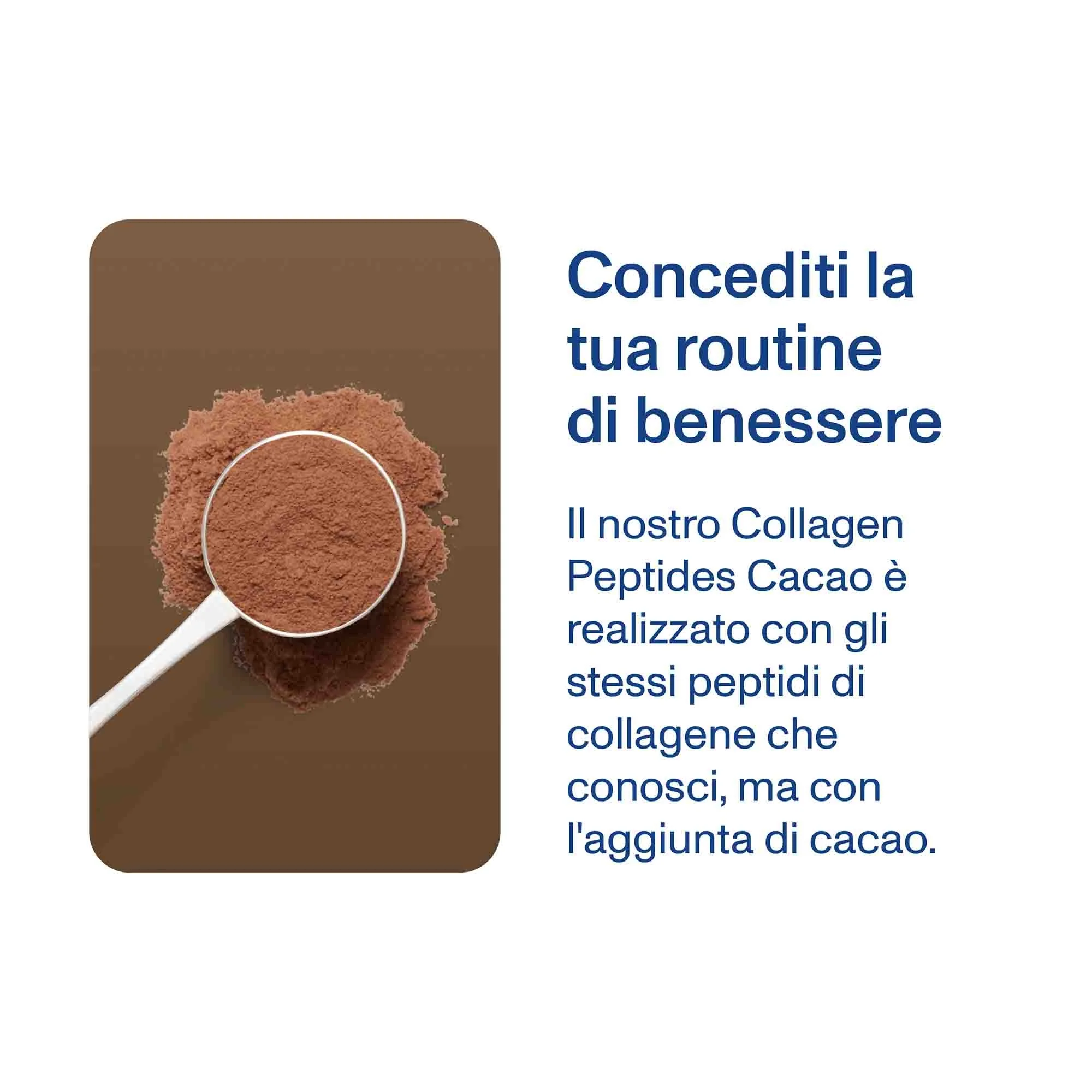 Integratori Alimentari Collagen Peptides Cacao - Integratore Unghie e Capelli, Integratore Pelle, Integratore Muscoli e Articolazioni, Integratore Viso
