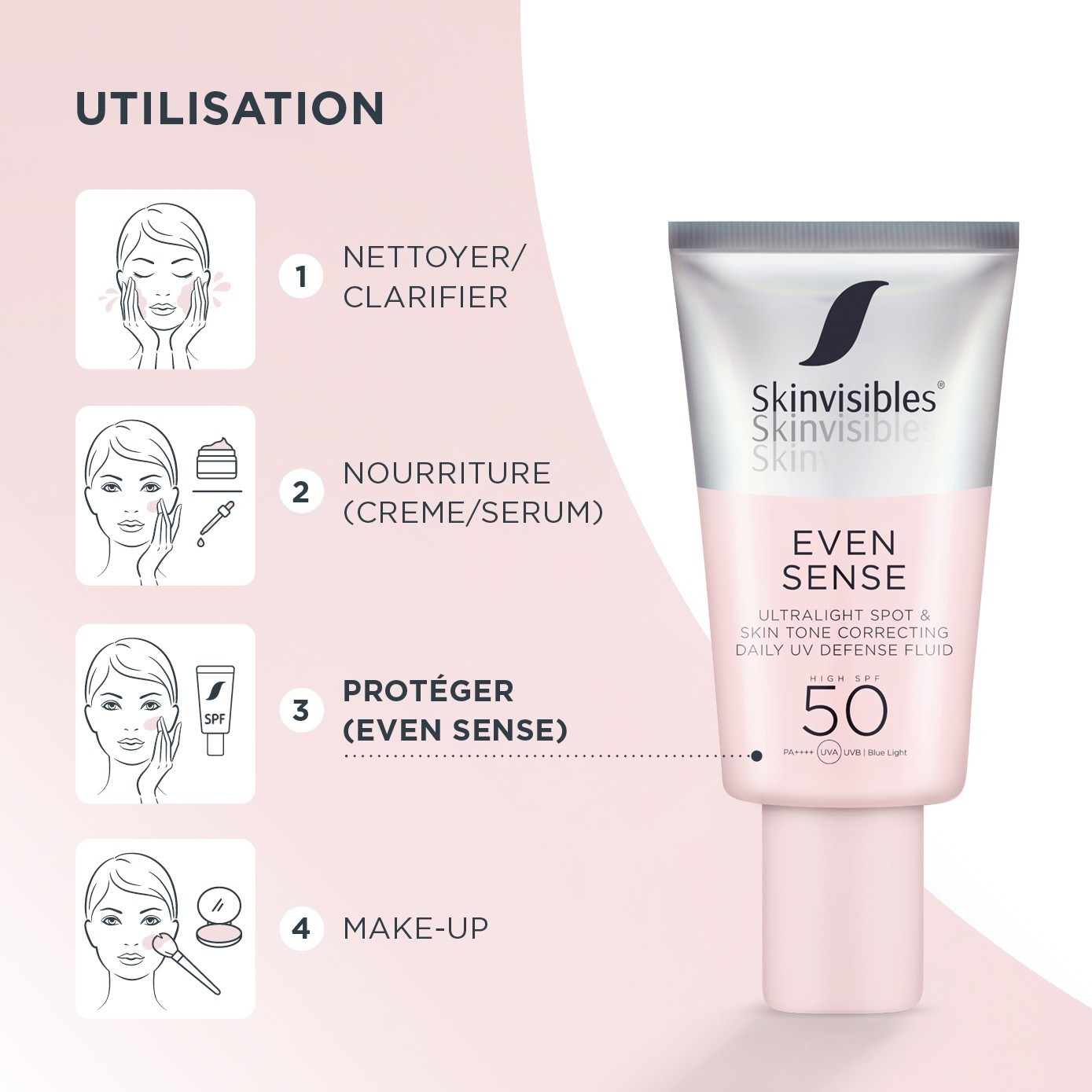 Skinvisibles Skinvisibles Even Sense SPF50 50ml