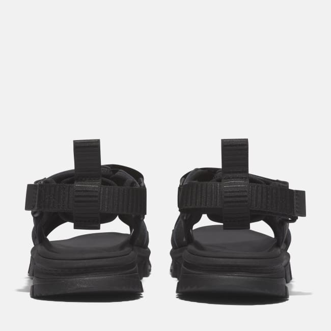 Sandalo a Doppia Fascia Lincoln Peak da Donna in                colore nero