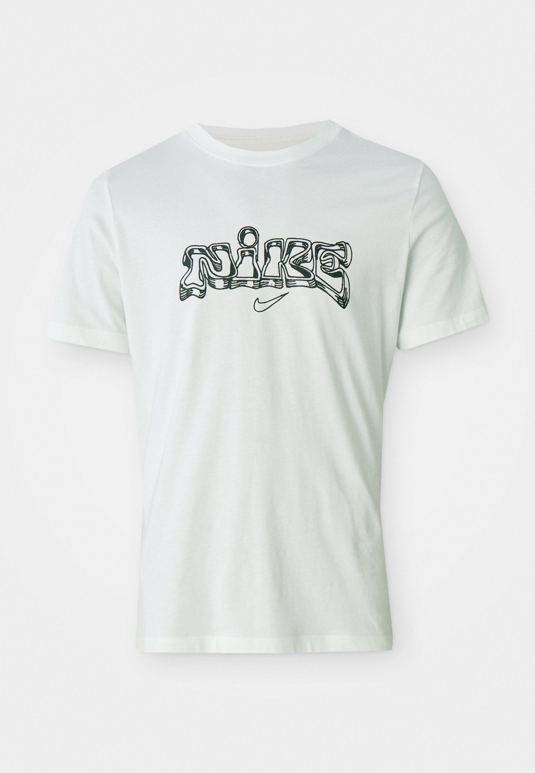 Nike Performance TEE FITNESS - Print-T-Shirt - weiß/cremefarben