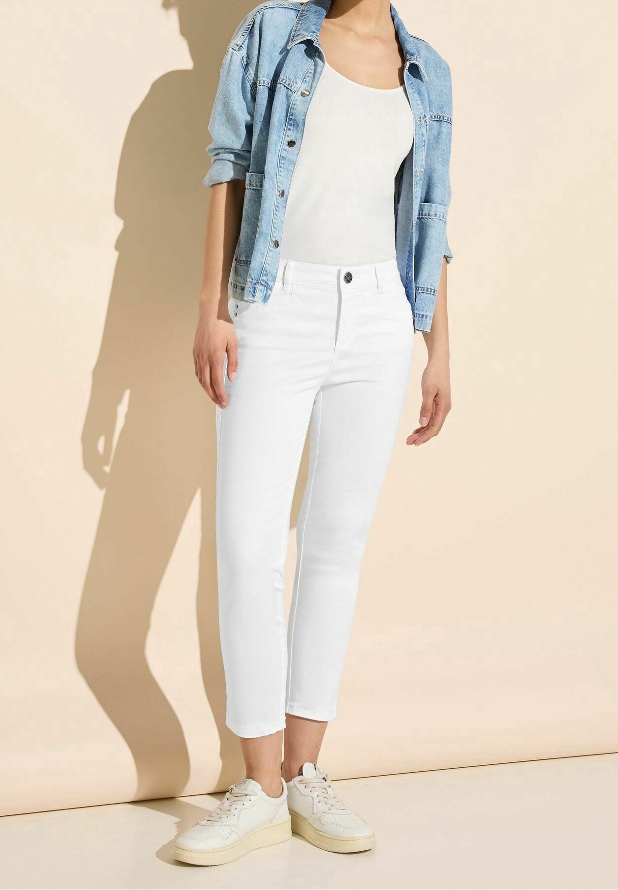 Street One Broek - wit
