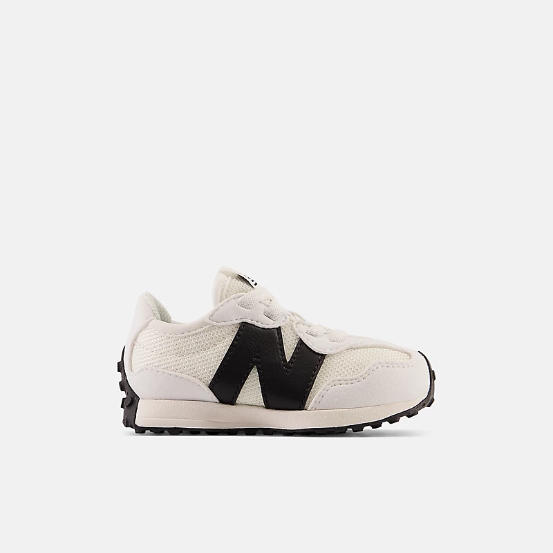 Dziecięce 327 Bungee Lace – bianco e nero