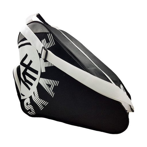  Mochila para skate Krf nova, preta/branca